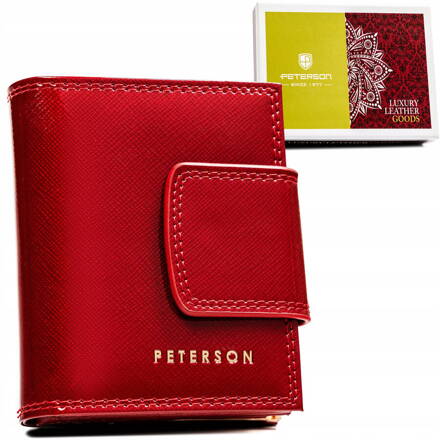 Dámska peňaženka vyrobená z prírodnej kože - Peterson