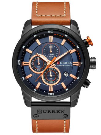 Pánske hodinky CURREN 8291 - CHRONOGRAF (zc033c) + BOX