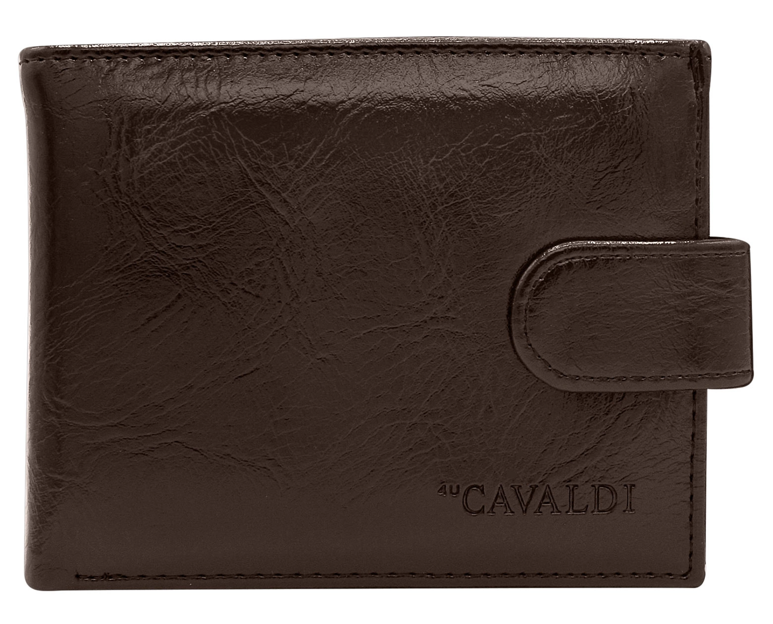 Pánska peňaženka F18-PAL41W-BL hnedá z eko-kože