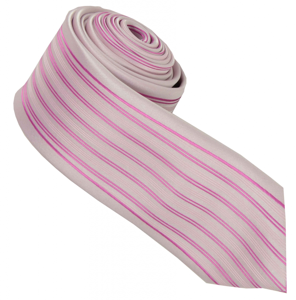 E-shop 30025-34 Ružová kravata ROMENDIK.