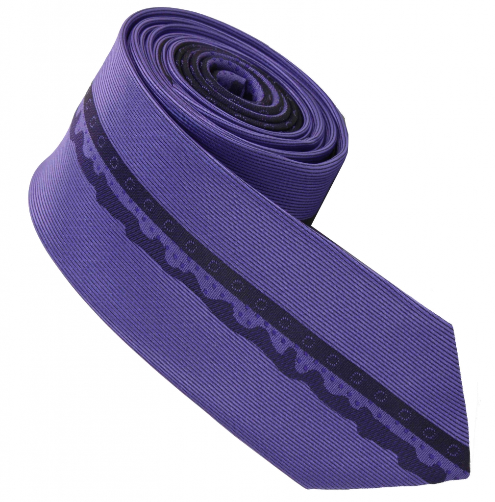 E-shop 40026-20 Fialová kravata ROMENDIK.