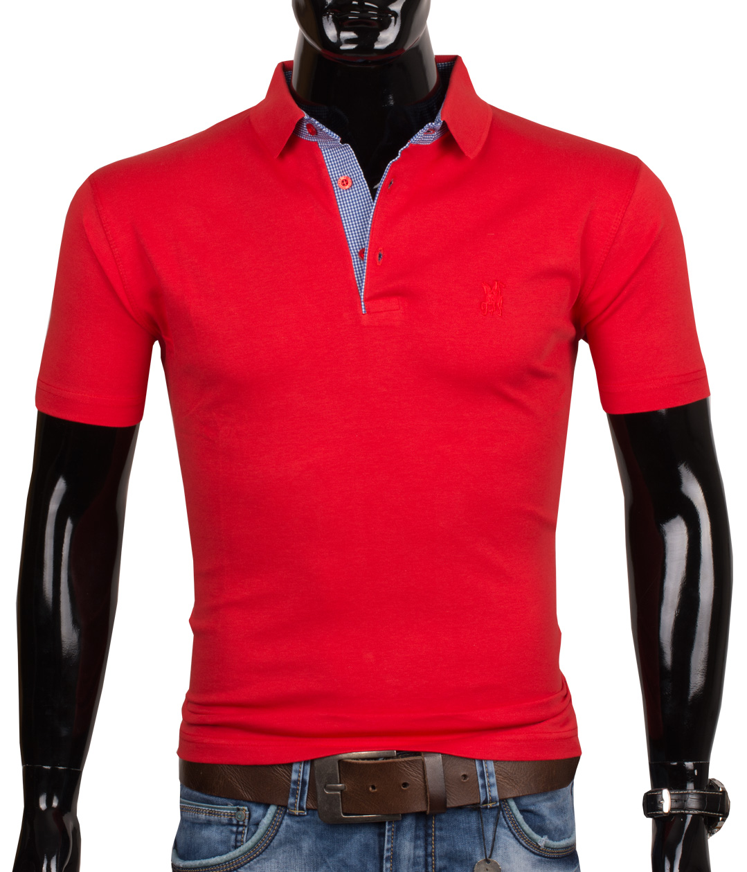 E-shop 11052-2 Červené polo tričko EXPOMAN 5008