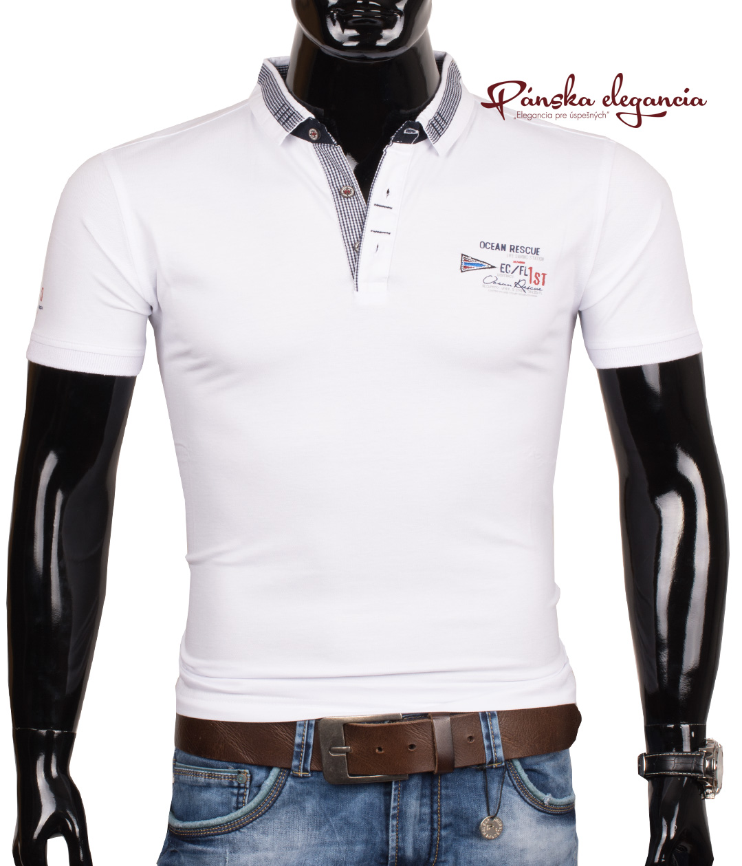 Pánske tričko so zipsom ANTRACID 2116 Pánske tričko so zipsom ANTRACID 2116