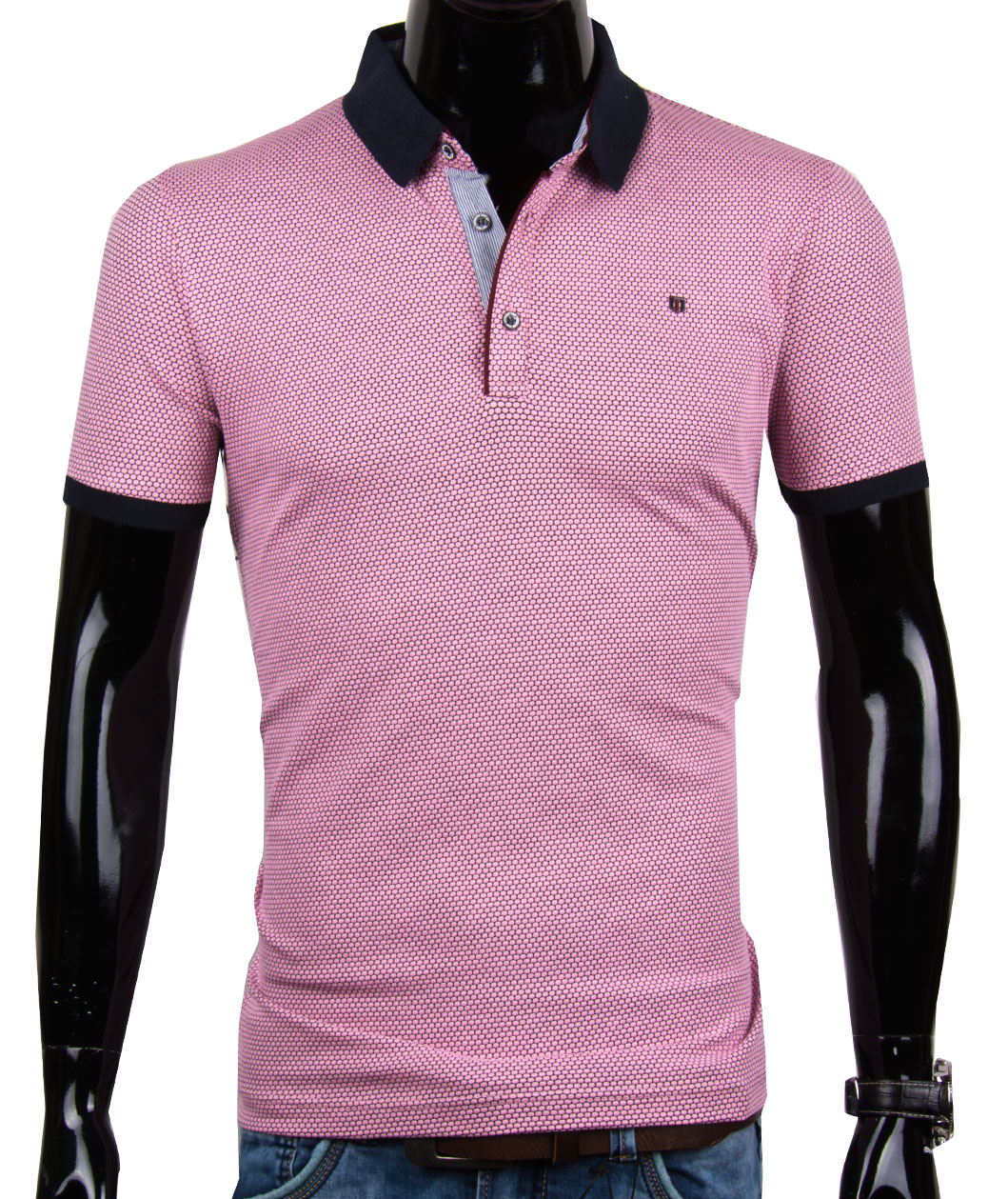 Ružové pánske tričko ANTRACID 3025