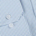 Bielo-modrá kvalitná pánska košeľa v SLIM FIT strihu DubrovnikSLIM