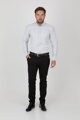 Košeľa v klasickom strihu Oxford gray/ classic fit