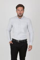 Košeľa v klasickom strihu Oxford gray/ classic fit