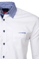 Luxusná biela košeľa v SLIM FIT strihu DI SELENTINO - Rio de JaneiroSLIM 