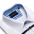 Kvalitná biela pánska košeľa v klasickom strihu - TorontoCLASSIC