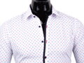 12018-SE-4 Pánska košeľa so vzorom Di Selentino Zakhyntos - SLIM FIT