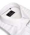 12018-SE-6  Košeľa na manžetový gombík Di Selentino - Salzburg White lux - SLIM FIT