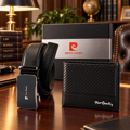 Darčekový set Pierre Cardin PCN-6 – kožená peňaženka YS607 324 a opasok 657 HY09