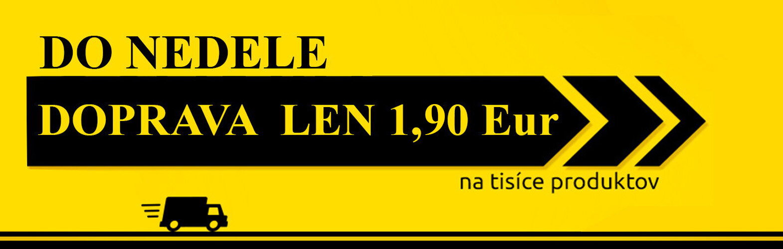 Doprava len 1,90 Eur