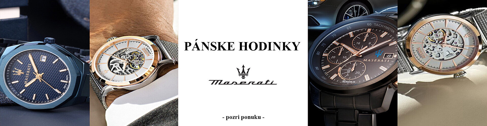 Pánske hodinky Maserati