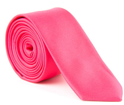 Ružová pánska kravata.
