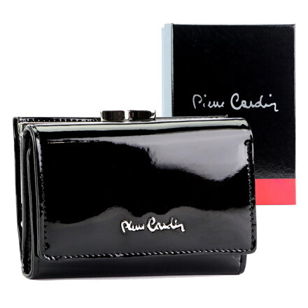 Dámska peňaženka Pierre Cardin 07 SHINY 117 black skl.