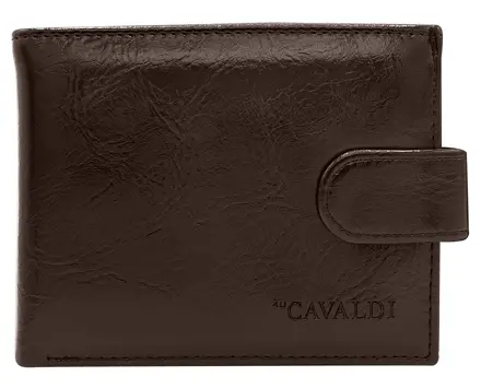 Pánska  peňaženka F18-PAL41W-BL hnedá z eko-kože