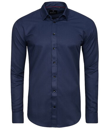 Kvalitná košeľa v SLIM FIT STRIHU - SalzburgNavySLIM