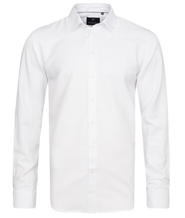 12018-SE-6  Košeľa na manžetový gombík Di Selentino - Salzburg White lux - SLIM FIT