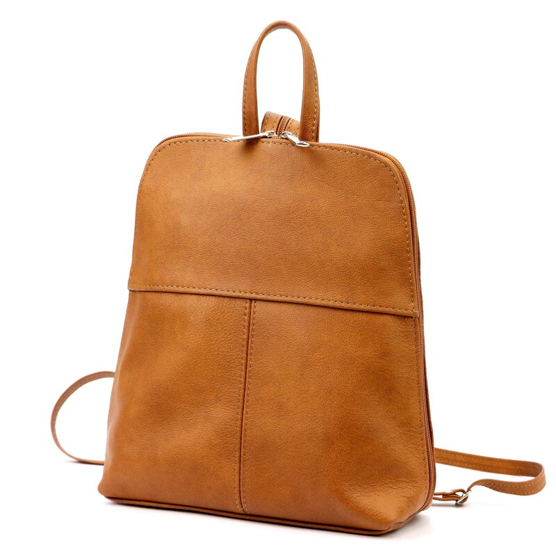 Dámsky kožený ruksak Voyager 517 DOLLARO camel skl.