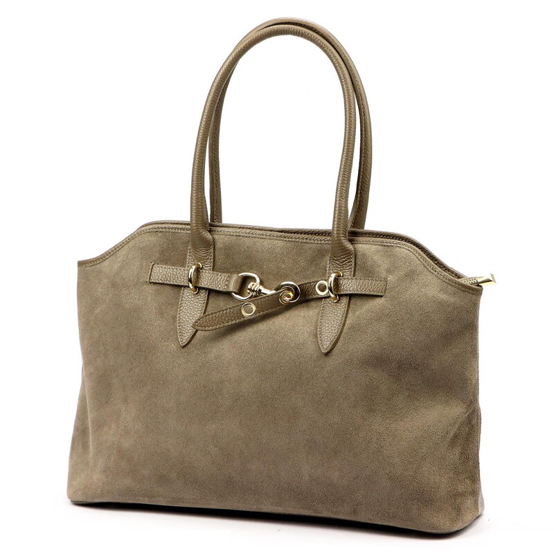 Dámska kožená kabelka z brúsenej kože – Luka 26-054 skl.