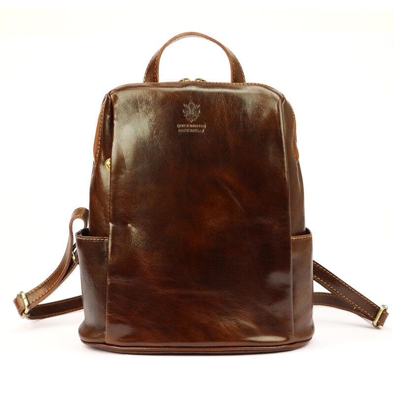 Trendový ruksak z pravej kože Florence 2002