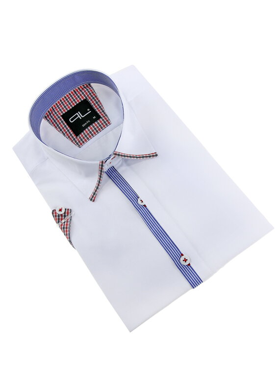 11073-PL-K-5 Elegantná košeľa s krátkym rukávom PAKO LORENTE 