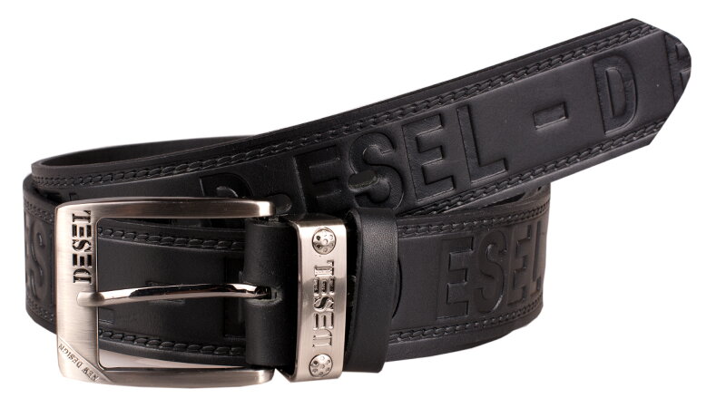 Čierny opasok do džínsov