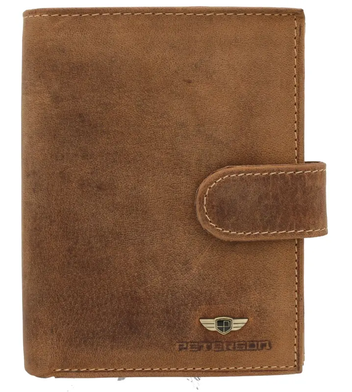 Kožená peňaženka PTN 339Z Cognac,skl.