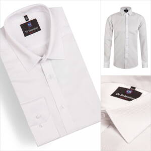 Luxusná košeľa s decentným vzorom v SLIM STRIHU - CannesSLIM skl.