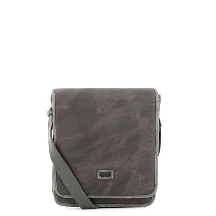 Moderná tmavohnedá crossbody taška LEE COOPER