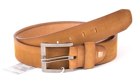 Kvalitný kožený opasok do džínsov Lindenamnn Art. of belt