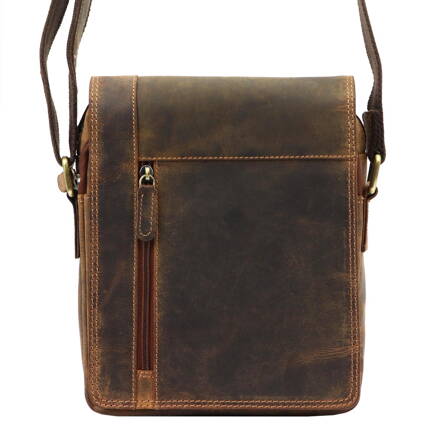 Kožená crossbody taška