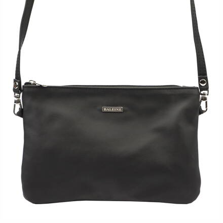 Dámska kožená crossbody kabelka