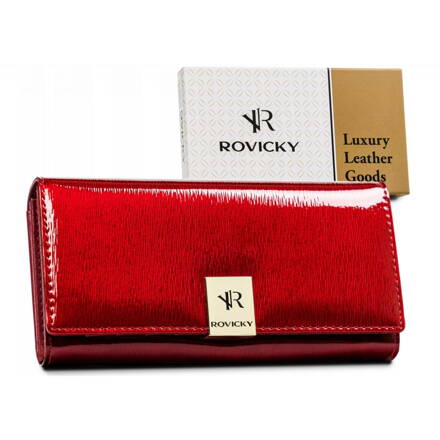 Červená peňaženka pre ženy Rovicky 