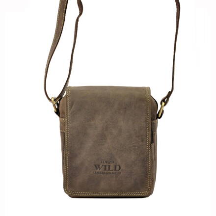 Kožená taška na rameno Wild 250591-MH