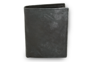Černá pánská kožená peněženka ve stylu JEANS