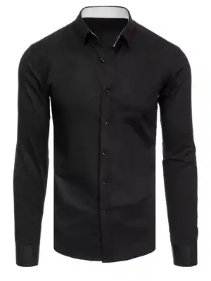 Čierna elegantná košeľa