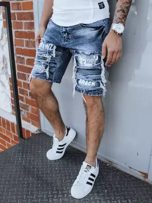 Moderné džínsové kraťasy