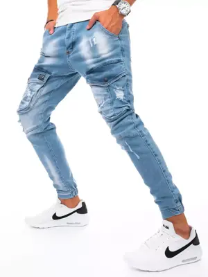 Senzačné pánske džínsové nohavice skl.41
