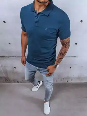 Praktické granátové POLO tričko