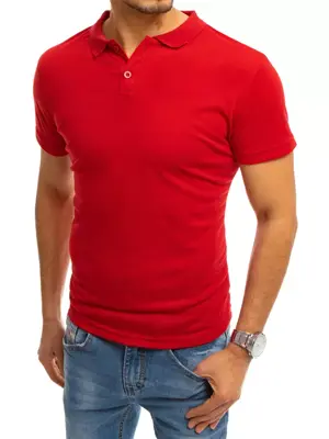 Klasické červené POLO tričko.