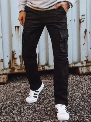 Pánske džínsové cargo nohavice