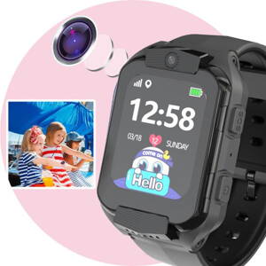 SMARTWATCH detské PACIFIC 32-2 KIDS - blue / black (sy028b)