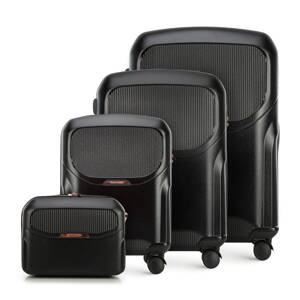 3 cestovné kufre + kozmetický kufrík