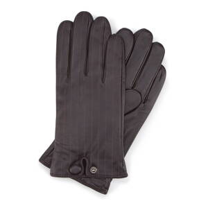 Hnedé rukavice so zateplením.
