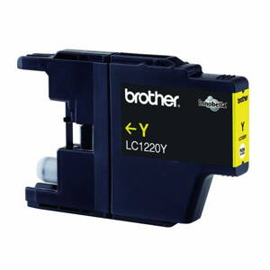 Brother originál ink LC-1220Y, yellow, 300str., Brother DCP-J925 DW, žltá