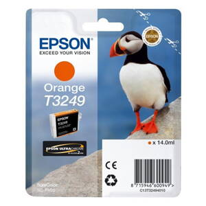 Epson originál ink C13T32494010, orange, 14ml, Epson SureColor SC-P400, farebná
