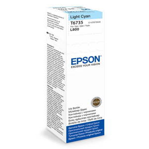 Epson originál ink C13T67354A, light cyan, 70ml, Epson L800, light cyan