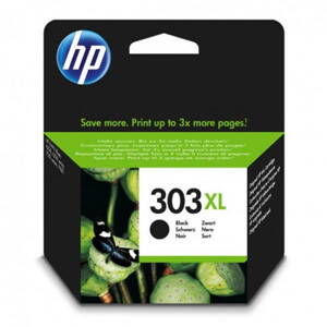 HP originál ink T6N04AE, HP 303XL, black, 600str., high capacity, HP ENVY Photo 6230, 7130, 7134, 7830, čierna